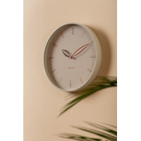 Nástenné hodiny Petals Karlsson KA6012WG, 40cm